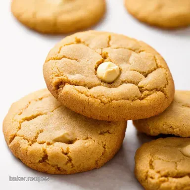 White Chocolate Peanut Butter Cookies My Nans Secret Recipe Card