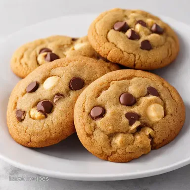 White Chocolate Peanut Butter Cookies My Nans Secret