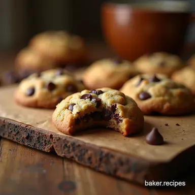 Healthy Chocolate Chip Cookies That Actually Taste Great Recipe Card