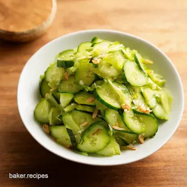 Zesty Asian Cucumber Salad Ready in Minutes Recipe Card