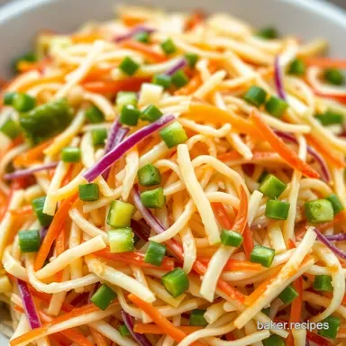 Zesty Asian Slaw: A Right Proper Crunchy Recipe Recipe Card