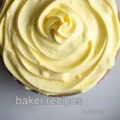 Zesty Lemon Sunshine Buttercream: Easy Homemade Frosting Recipe Card