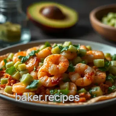 Easy & Delicious Zesty Shrimp Taco Recipe with Avocado Salsa