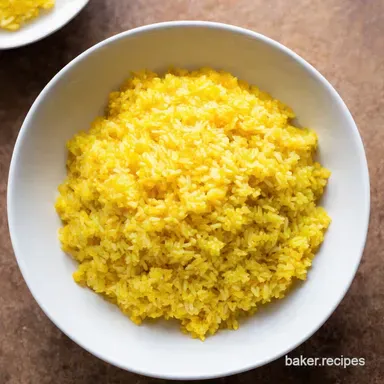 Sunshine in a Bowl Zesty Lemon Rice Recipe Recipe Card