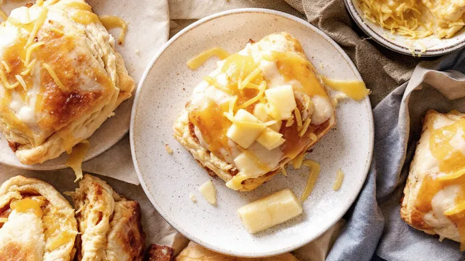 Bake Apple Kolaches with Creamy Cheese