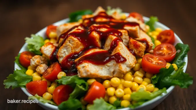 Bar BQ Chicken Salad: The Ultimate Summer Delight