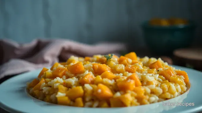 Butternut Squash Risotto with Sage and Parmesan