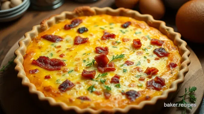 Classic Quiche Lorraine: A French Delight