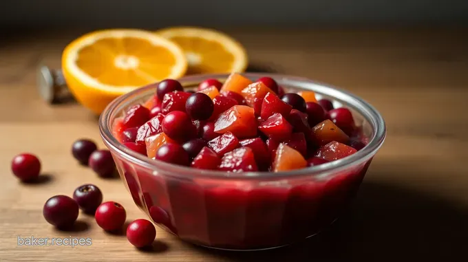 Cranberry and Orange Relish