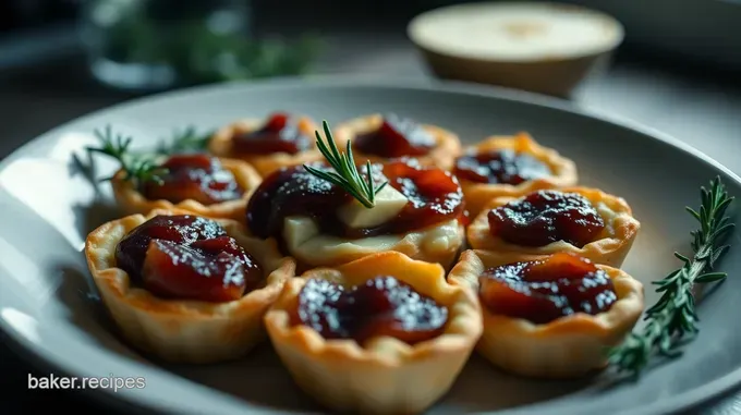 Decadent Brie Bites: Savory Cheese Pastries with a Sweet Twist