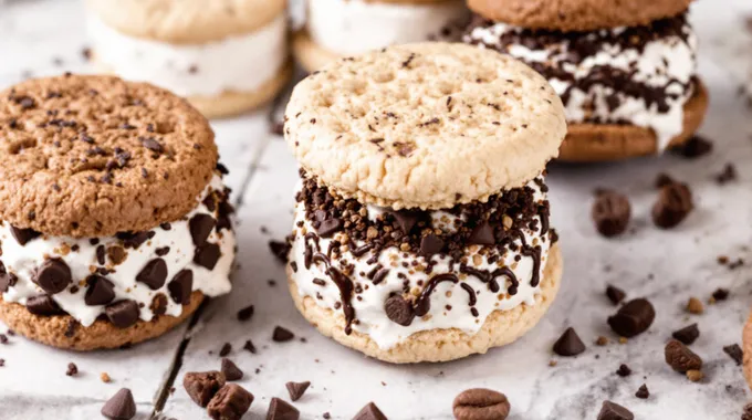 Delicious Ice Cream Sandwiches Recipe