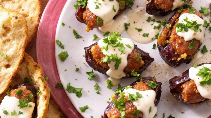 Easy Sausage-Stuffed Dates Appetizer