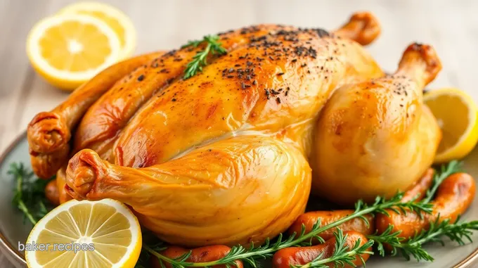 Golden Roasted Chicken: A Flavorful Transformation of 17.5 kg