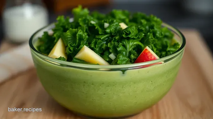 Green Glory Kale Smoothie: A Nutrient-Packed Delight