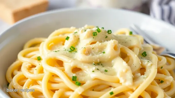 Creamy Garlic Parmesan Fettuccine Alfredo