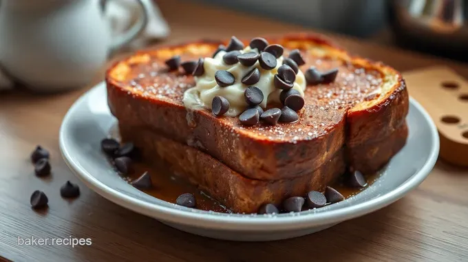 Indulgent Hot Chocolate French Toast
