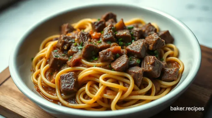 Instant Pot Beef and Noodles: A Cozy One-Pot Wonder