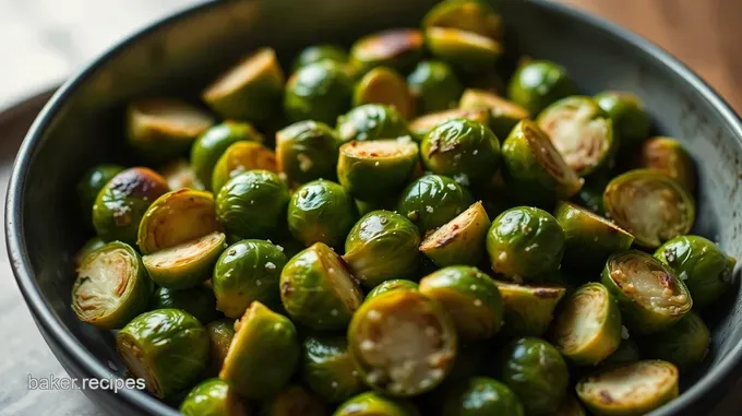 Perfectly Roasted Brussels Sprouts: A Crunchy Delight