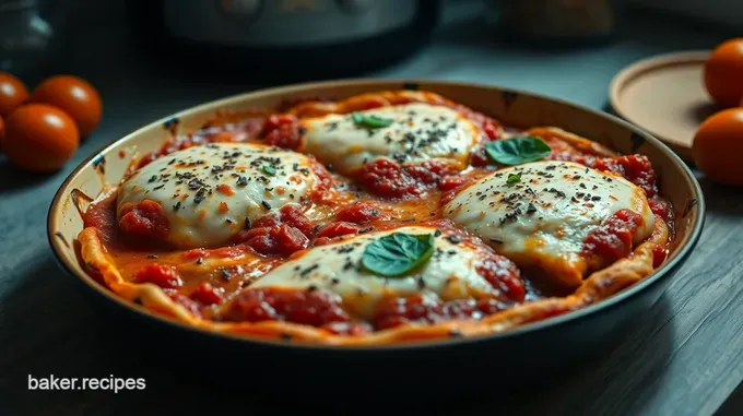 Pizza Chicken: A Margherita-Inspired Bake