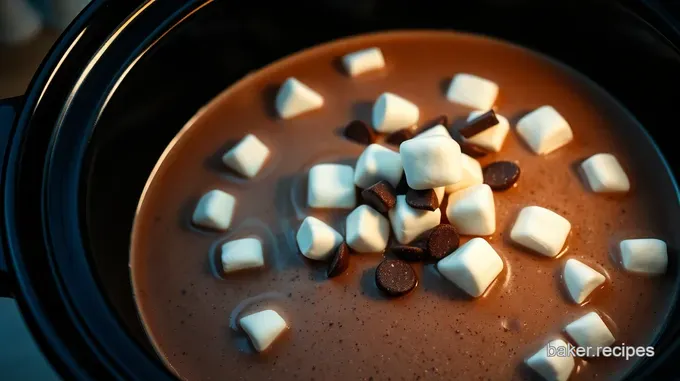 Rich and Creamy Crockpot Hot Chocolate