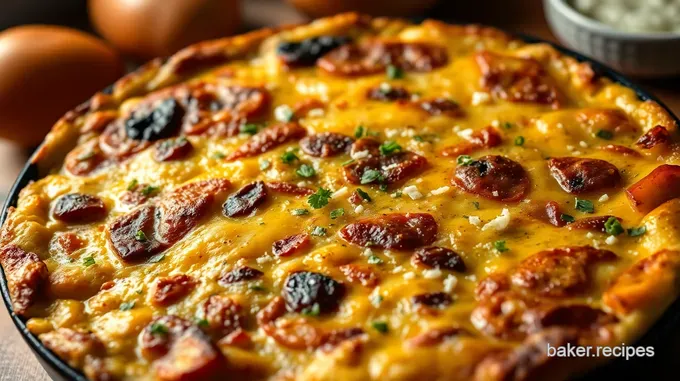 Rustic Potato Frittata: A Hearty Delight