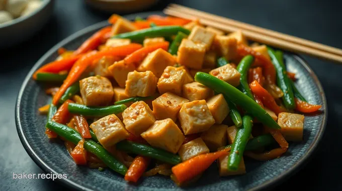 Savory Tofu Stir Fry: A Quick & Flavorful Delight