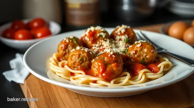 Savory Turkey Meatballs with Herbed Tomato Sauce