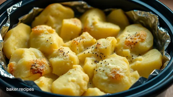 Slow-Cooked Perfection: Easy Crock Pot Baked Potatoes