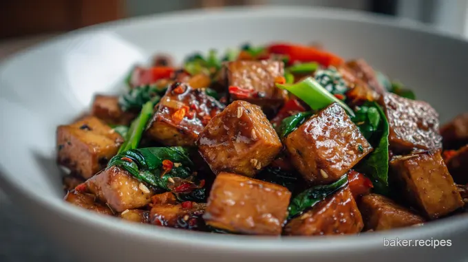 Speedy & Saucy Tofu Stir-Fry
