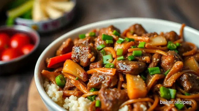 Speedy Sesame Beef Stir-Fry
