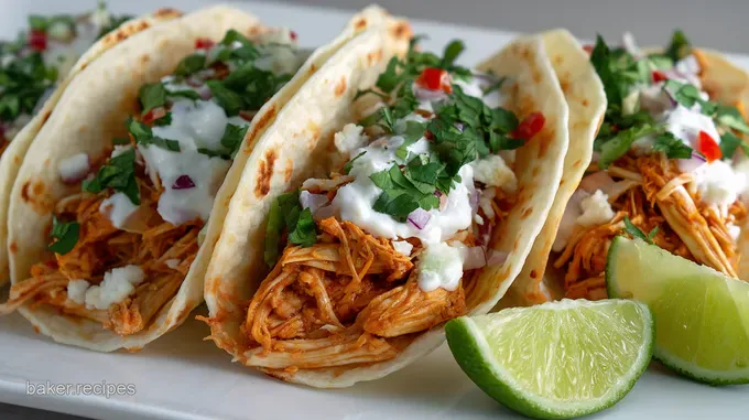 Speedy Weeknight Instant Pot Chicken Tacos