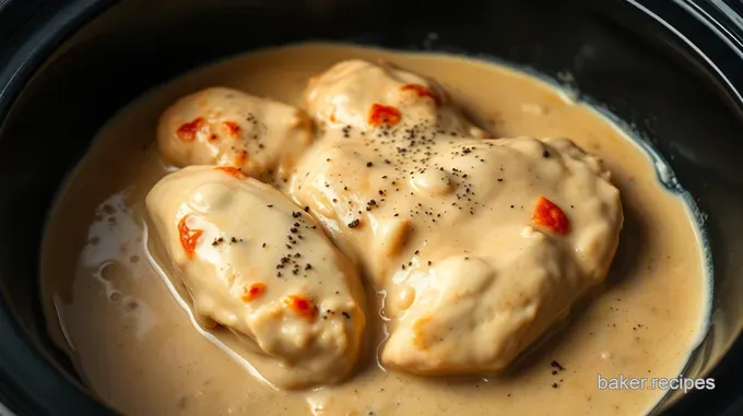 Ultimate Creamy Italian Slow Cooker Chicken Breasts