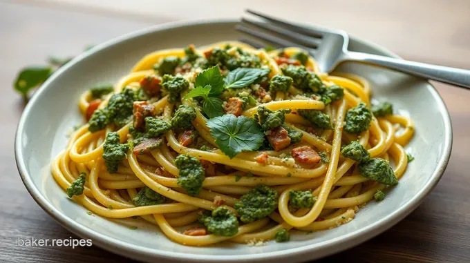 Vibrant Basil Pesto Pasta: A Weeknight Wonder