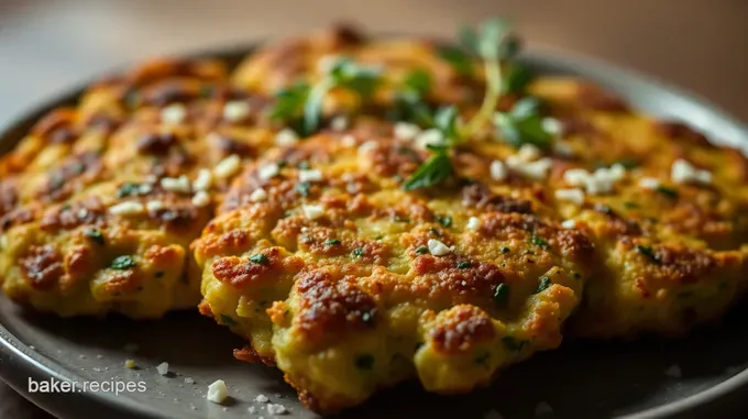 Zesty Zucchini Fritters