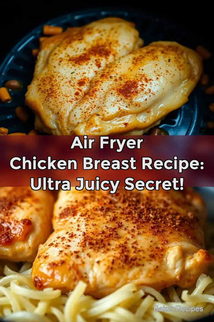 Air Fryer Chicken Breast Recipe: Ultra Juicy Secret!