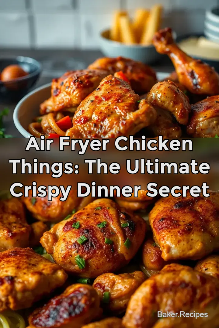 Air Fryer Chicken Things: The Ultimate Crispy Dinner Secret