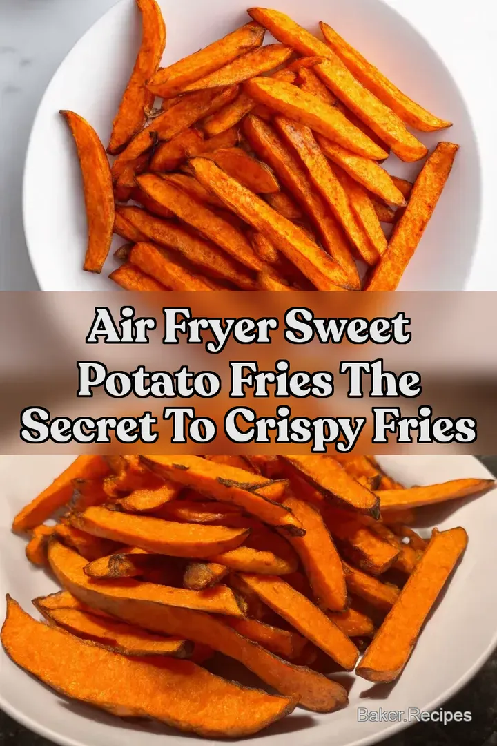 Air Fryer Sweet Potato Fries The Secret to Crispy Fries
