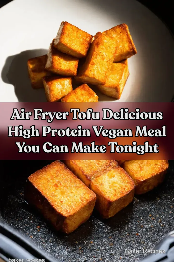 Air Fryer Tofu Delicious High Protein Vegan Meal You Can Make Tonight