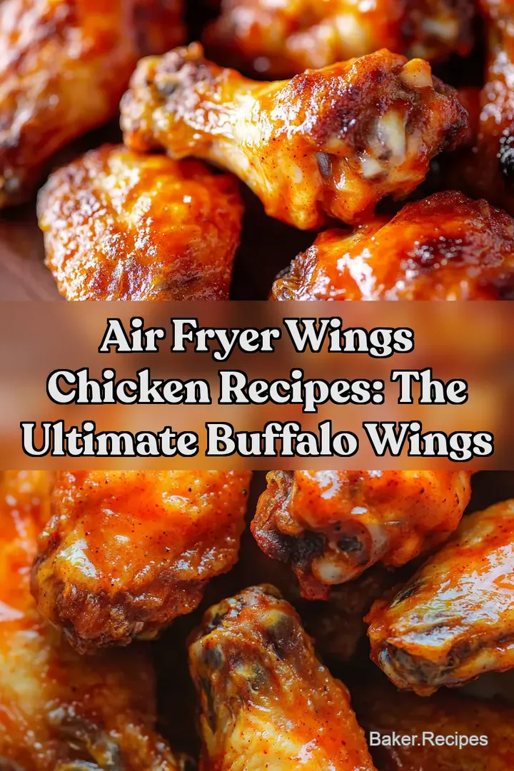 Air Fryer Wings Chicken Recipes: The Ultimate Buffalo Wings