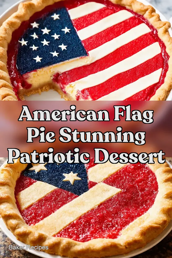 American Flag Pie Stunning Patriotic Dessert