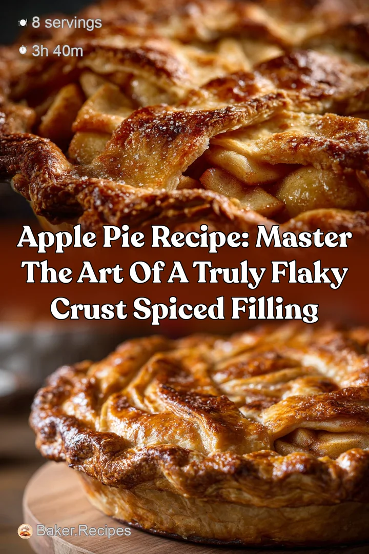 Apple Pie Recipe: Master the Art of a Truly Flaky Crust Spiced Filling