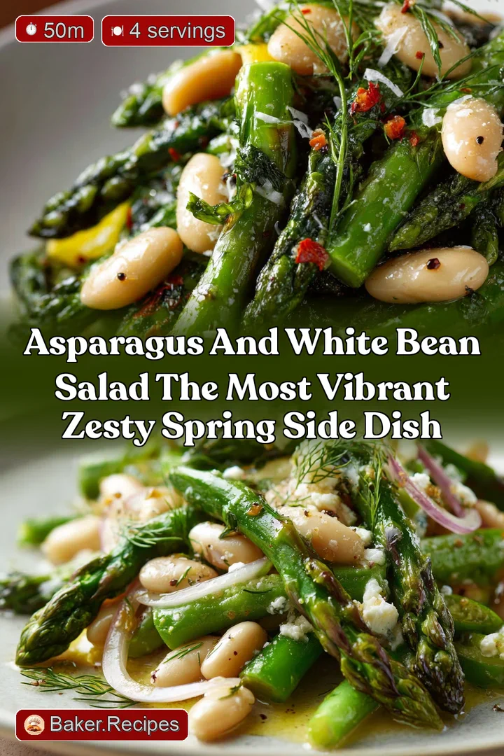 Asparagus and White Bean Salad The Most Vibrant Zesty Spring Side Dish