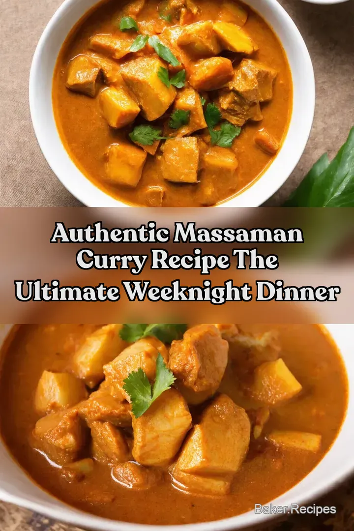 Authentic Massaman Curry Recipe The Ultimate Weeknight Dinner