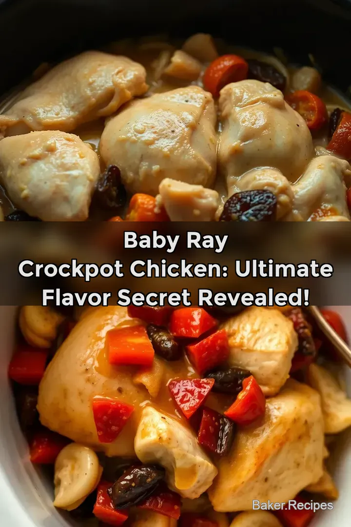 Baby Ray Crockpot Chicken: Ultimate Flavor Secret Revealed!