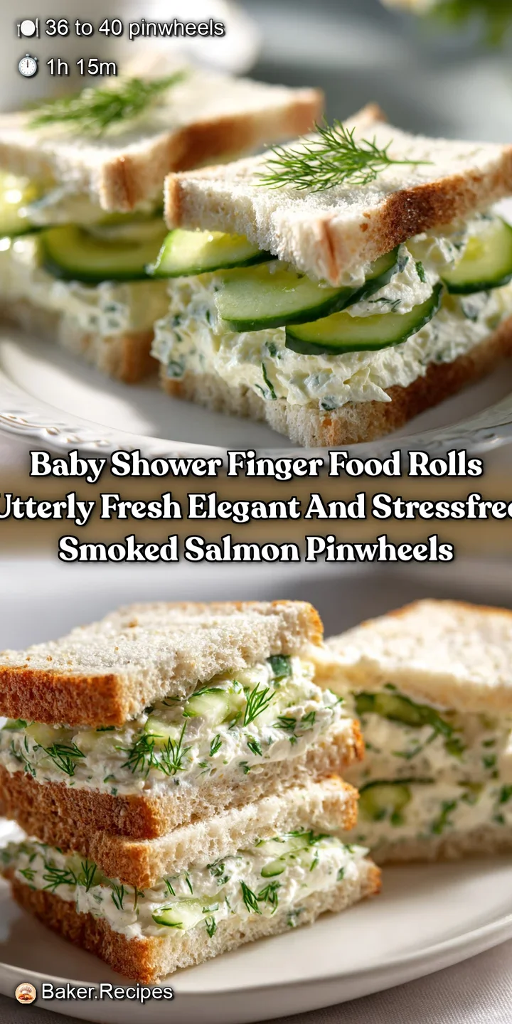 Baby Shower Finger Food Rolls Utterly Fresh Elegant and StressFree Smoked Salmon Pinwheels
