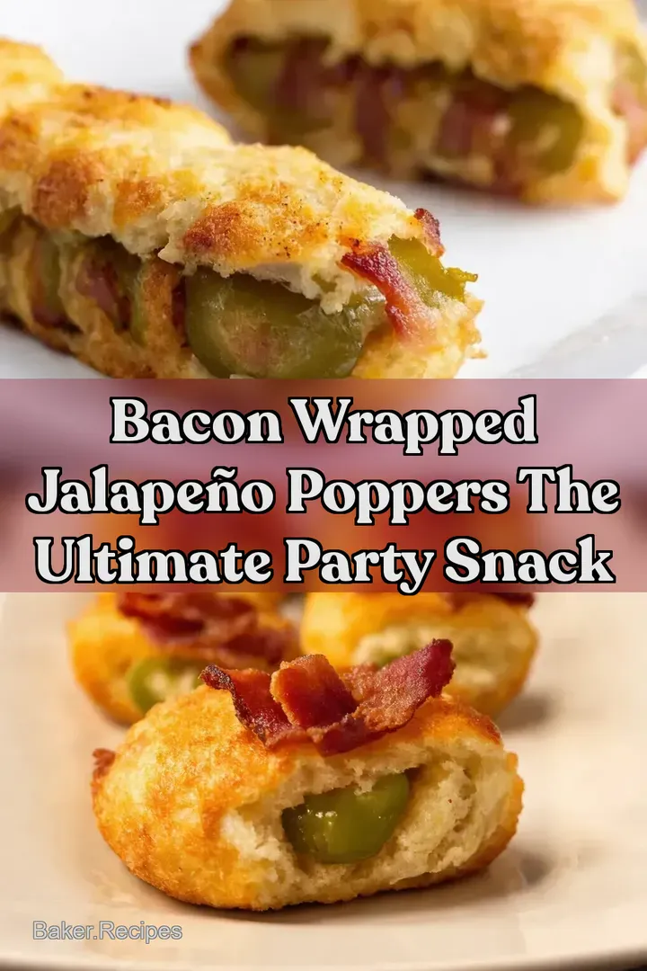 Bacon Wrapped Jalape&ntilde;o Poppers The Ultimate Party Snack