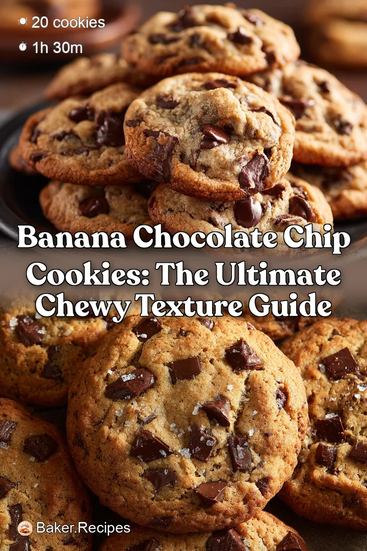 Banana Chocolate Chip Cookies: The Ultimate Chewy Texture Guide