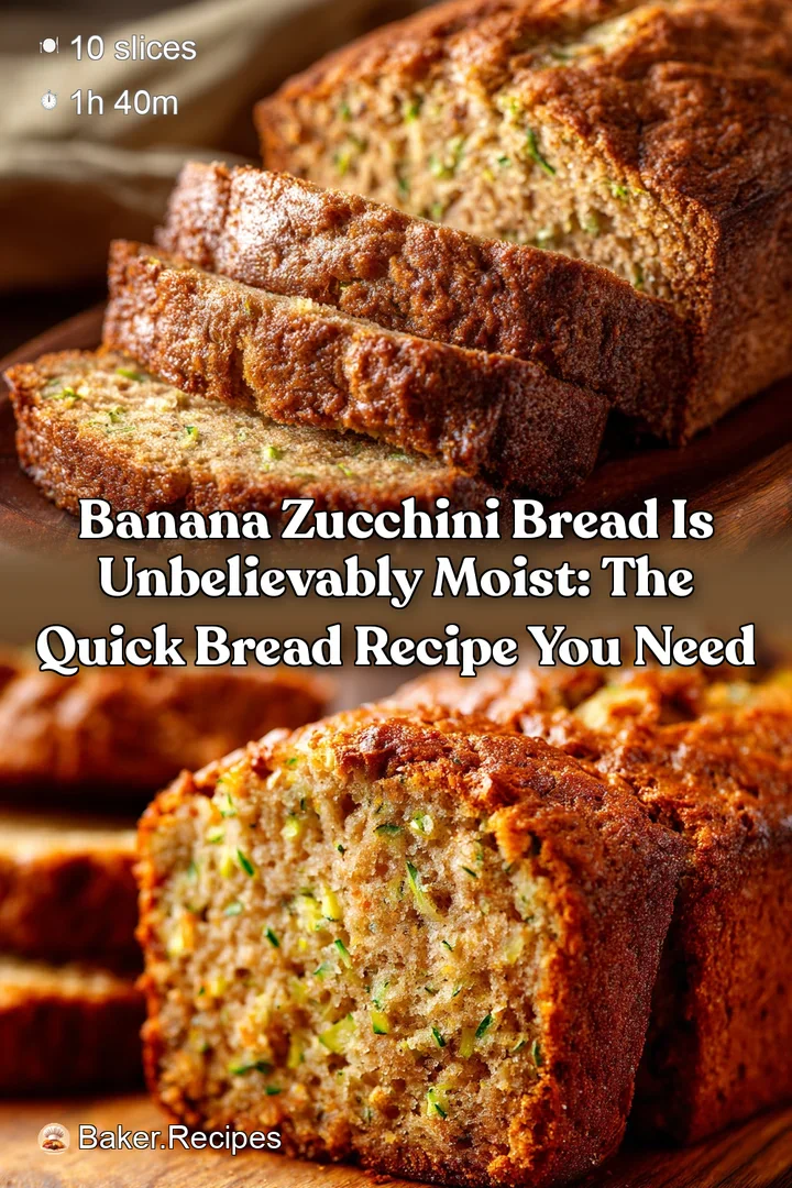 Banana Zucchini Bread is Unbelievably Moist: The Quick Bread Recipe You Need