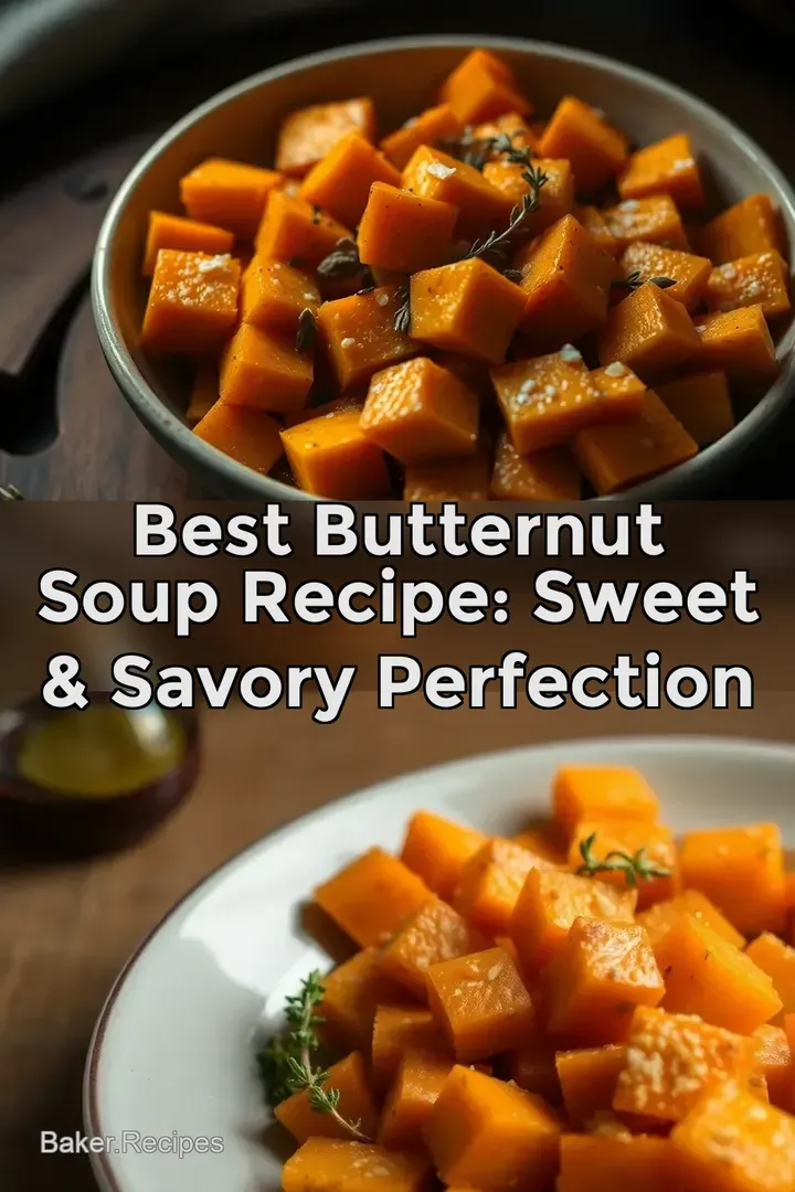 Best Butternut Soup Recipe: Sweet & Savory Perfection