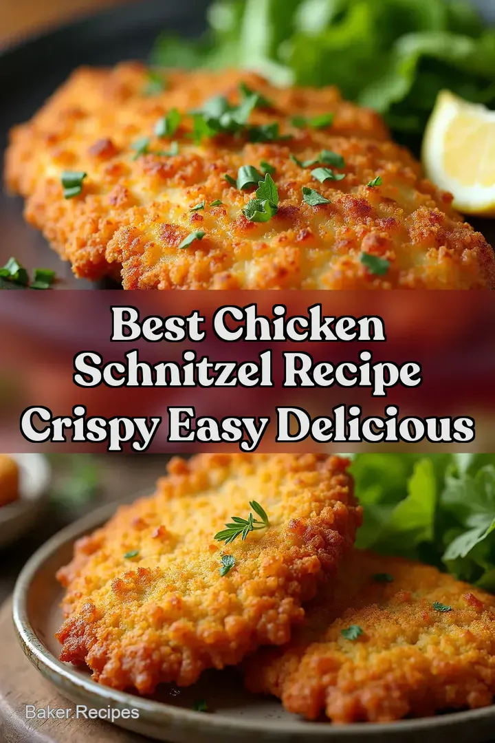 Best Chicken Schnitzel Recipe Crispy Easy Delicious
